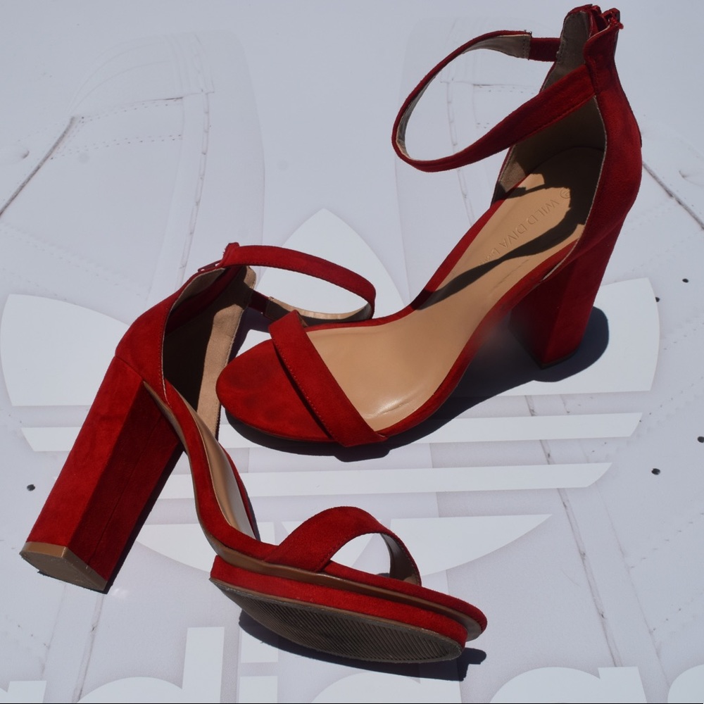 Women’s Red Platform heels